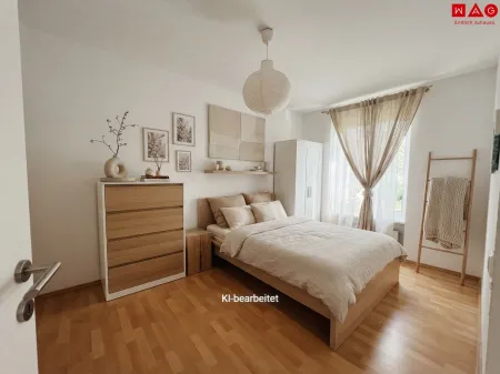Schlafzimmer KI generiert