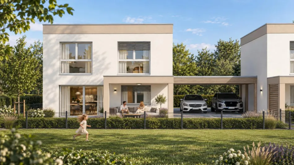 sonniges Einfamilienhaus inkl. Grundstück (EFH 2/1) - Willkommen zu Hause im Grünen! - Bild