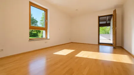 Großzügiges Schlafzimmer Kompagnon Immobilien