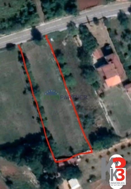 Gelegenheit! Istrien, in der Nähe von Kanfanar, Baugrundstück 1754 m2