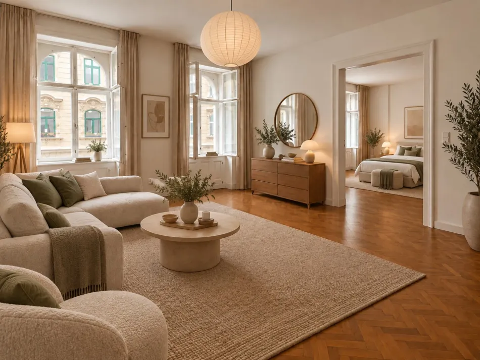 Wohnzimmer (Einrichtungsbeispiel)