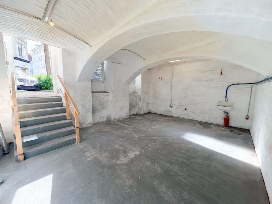 PROVISIONSFREI! Hannovermarkt, Wallensteinstraße Lager / Magazin mit 46,51 m2 Nutzfläche und Strassenzugang zu vermieten! - Titelbild