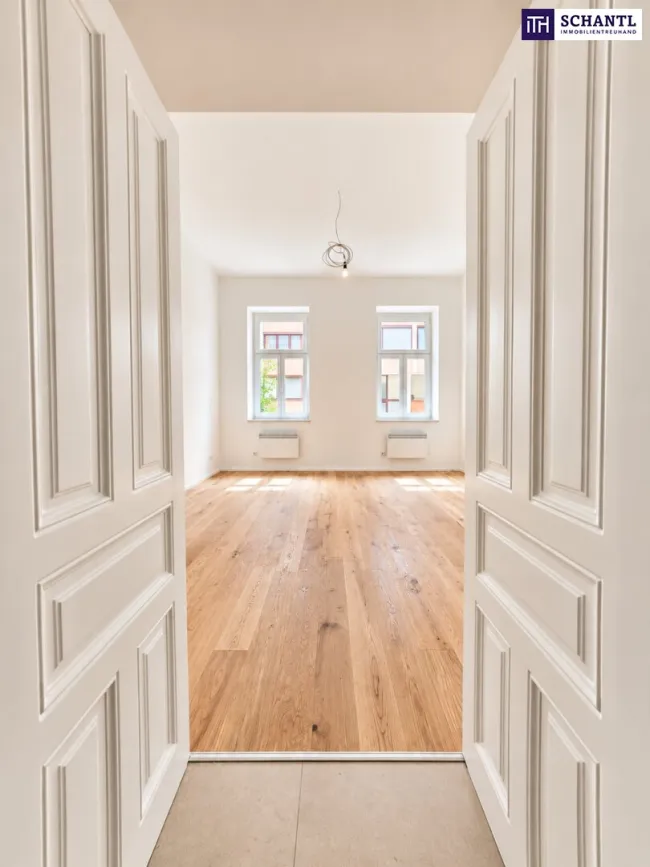Eigentum statt Miete | Frisch sanierte 2-Zimmer-Wohnung mit Garten in Floridsdorf – EUR 189.000,- | Jetzt besichtigen! - Bild