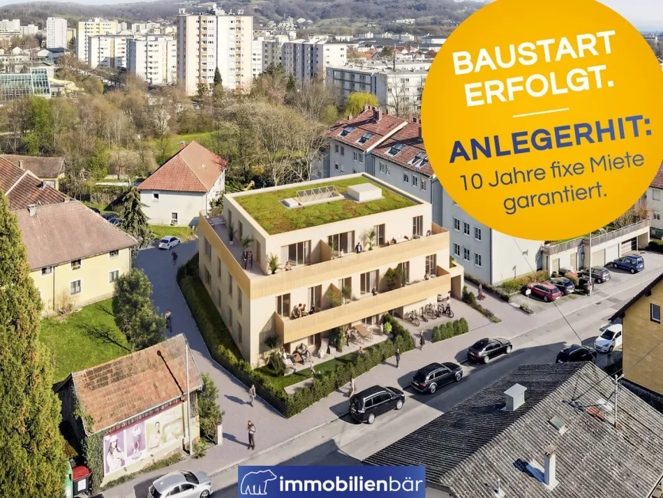 Großzügige Dachgeschosswohnung mit Terrasse | Premium Lage im Projekt | MAGDA Linz - Bild
