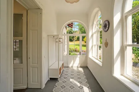 Eingangsbereich in der Ostveranda