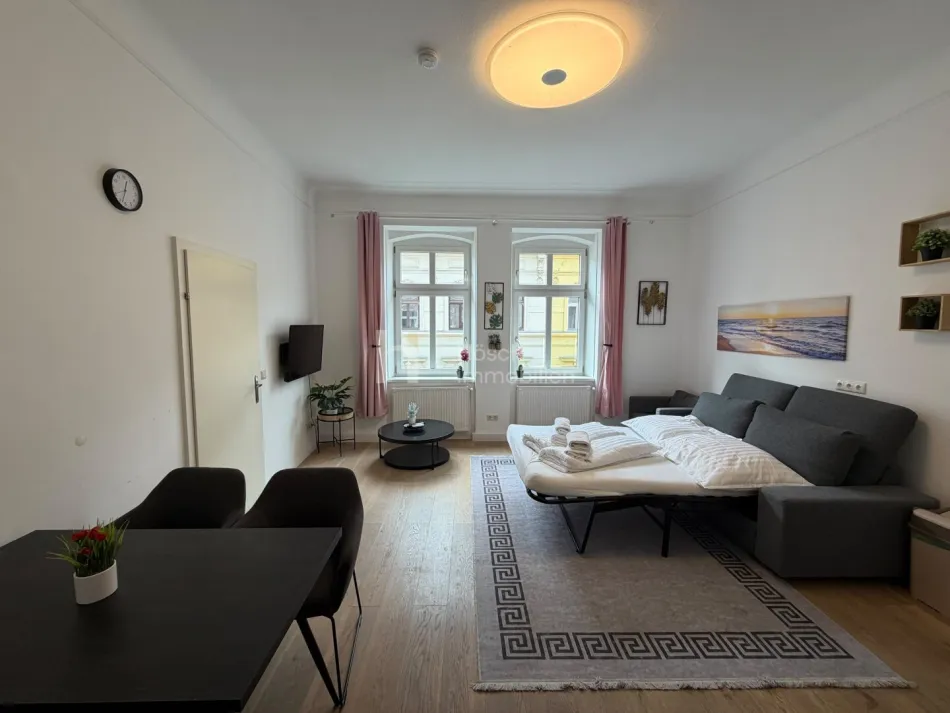Visualisierung – Salon als Sanierungsvorschlag