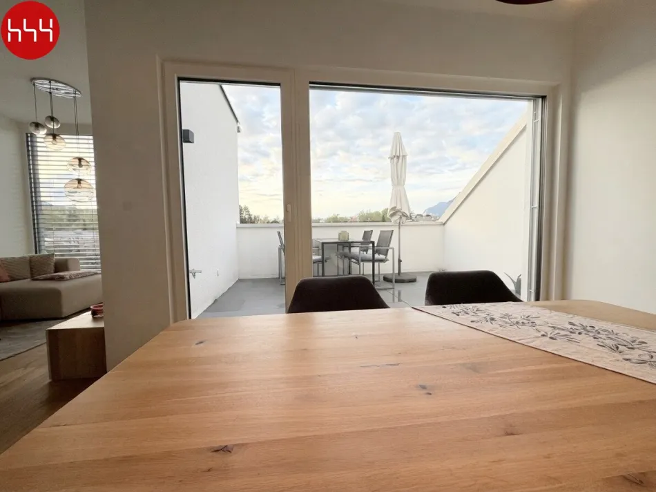 Wohnen über den Dächern von Liefering – stilvolle 2-Zimmer-Wohnung mit traumhafter Dachterrasse! - Titelbild