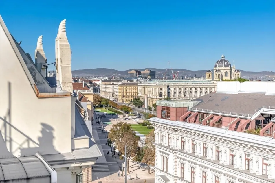 WOHNEN ÜBER DEN DÄCHERN VON WIEN MIT BLICK ÜBER DIE STADT UND DEN STEPHANSDOM - Titelbild