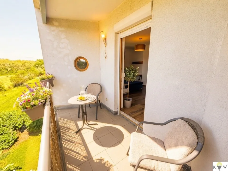 Traumhafte 2-Zimmer-Wohnung in Wimpassing mit Grünblick und Garagenplatz – ideal auch als Anlage! - Titelbild