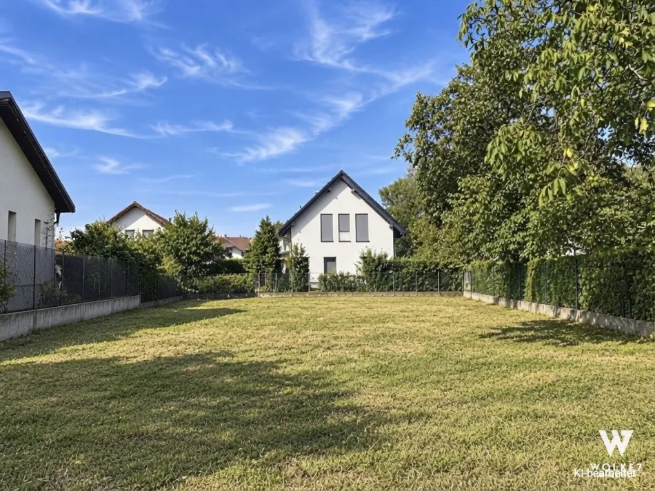 Attraktives Baugrundstück mit 998 m² in begehrter Haidhofsiedlung - Baden - Titelbild