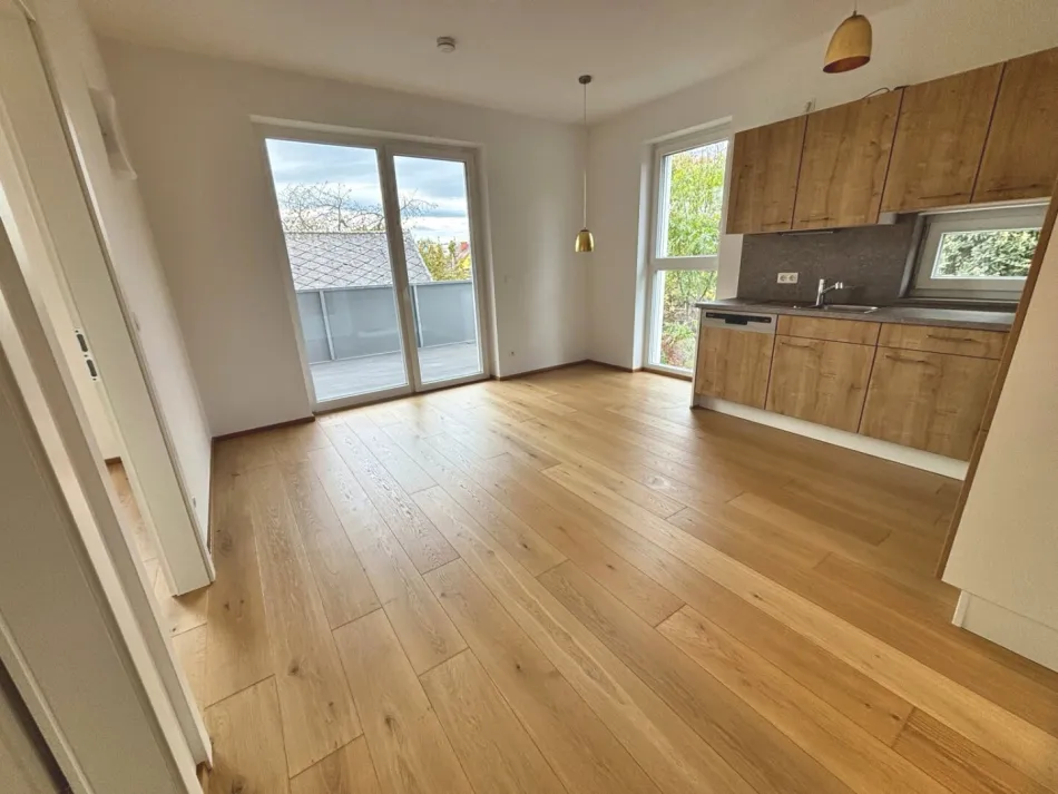 Wohnen mit Weitblick - stilvolle 3-Zimmer-Wohnung mit großzügigem Balkon in Graz - Titelbild