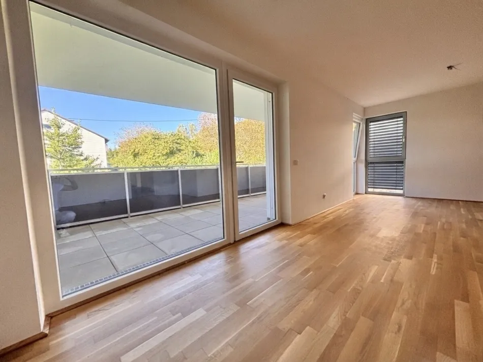 Wohnbereich mit Loggia südwest