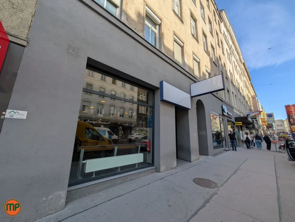 GROSSE GESCHÄFTSFLÄCHE für große Pläne: 156 m² auf der Reinprechtsdorfer Straße - Titelbild