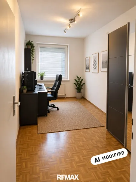 Arbeitszimmer (virtuell eingerichtet)
