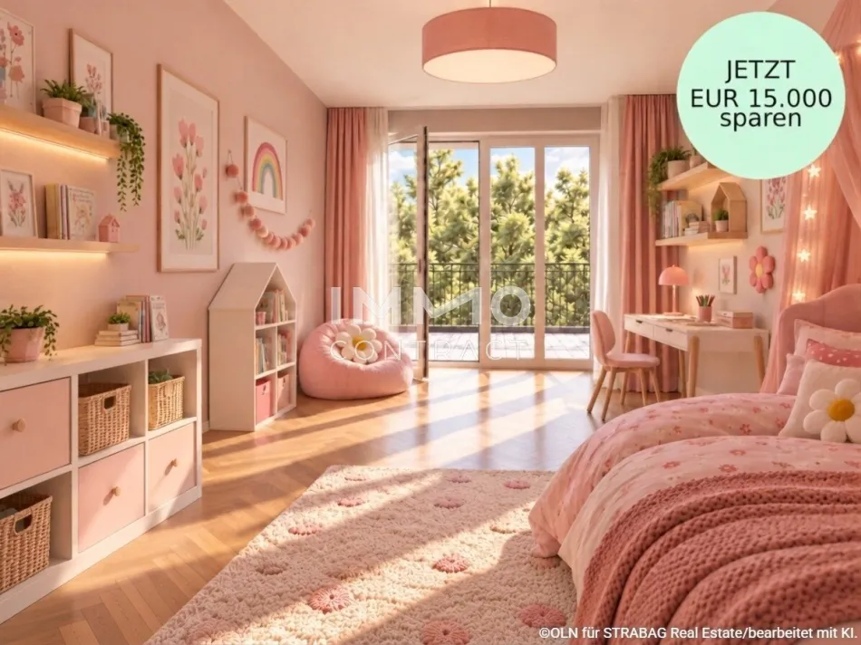 Garten-Hit Mitten lin Liesing: Provisionsfreier Neubau-Erstbezug mit Nachmittagssonne - Titelbild