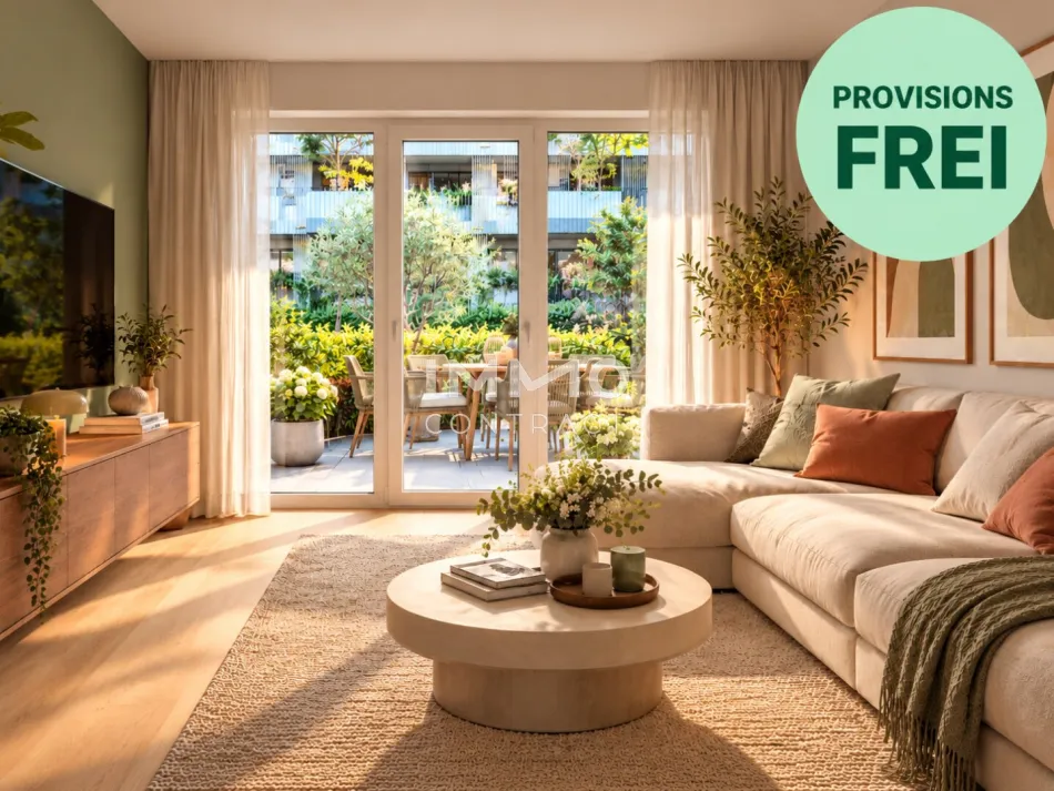 PROVISIONSFREIE 2-ZIMMER-GARTENWOHNUNG MIT IDEALER RAUMAUFTEILUNG - NEUBAUPROJEKT NAHE LAXENBURG - Titelbild