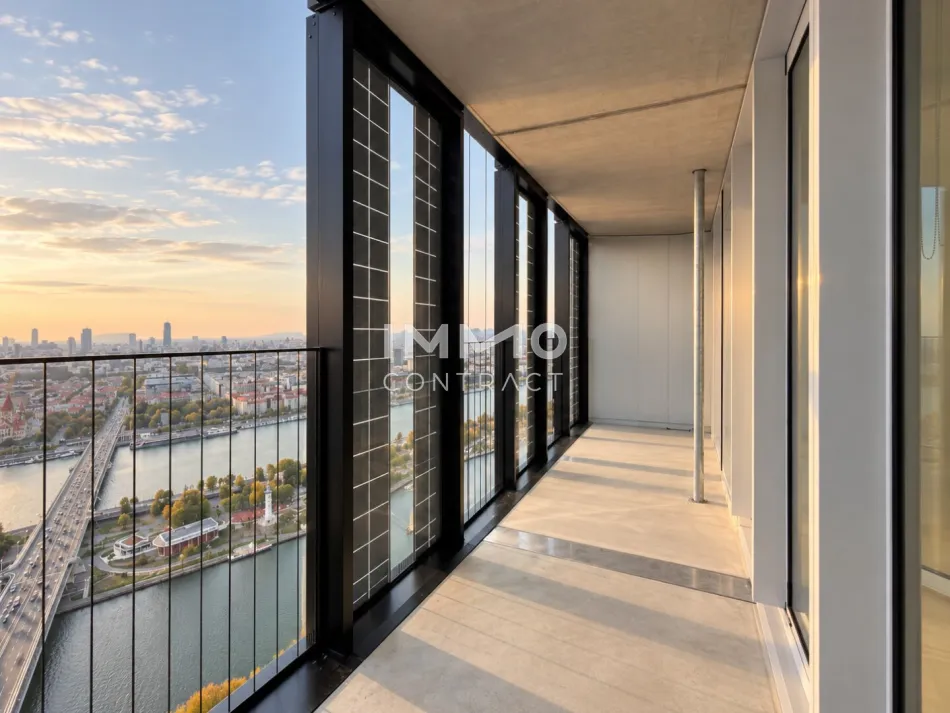 DC2 Tower: Exklusives Wohnen in der 49. Etage - Stephansdom & Prater View - Titelbild