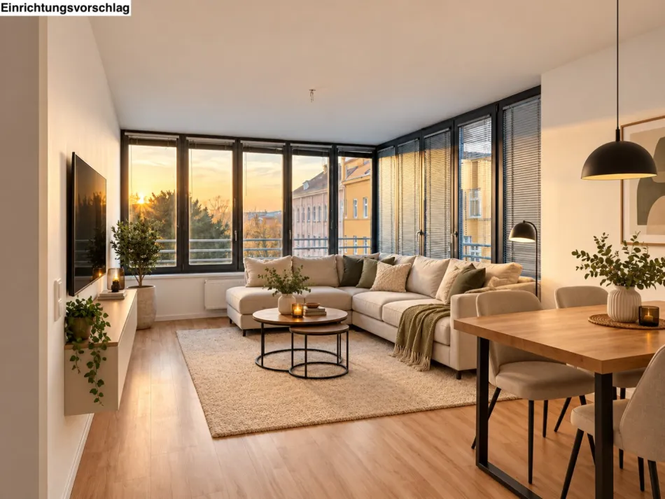 Einrichtungsvorschlag Wohnzimmer