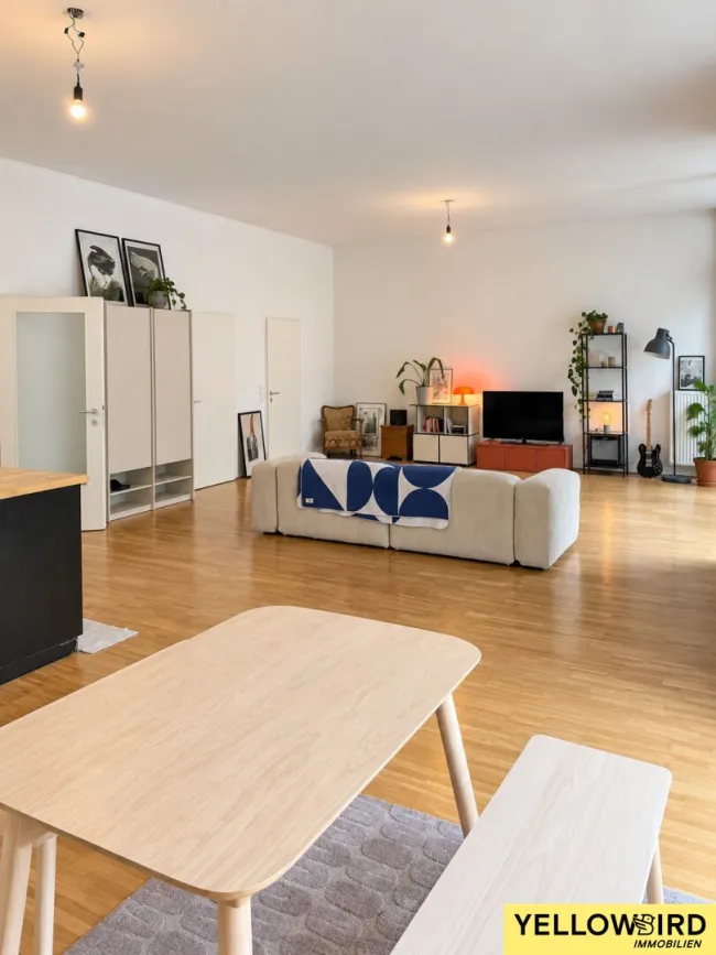 Helle Neubau-Maisonette Wohnung mit privaten Garten & Loggia I Garage I Atelierwidmung - Bild