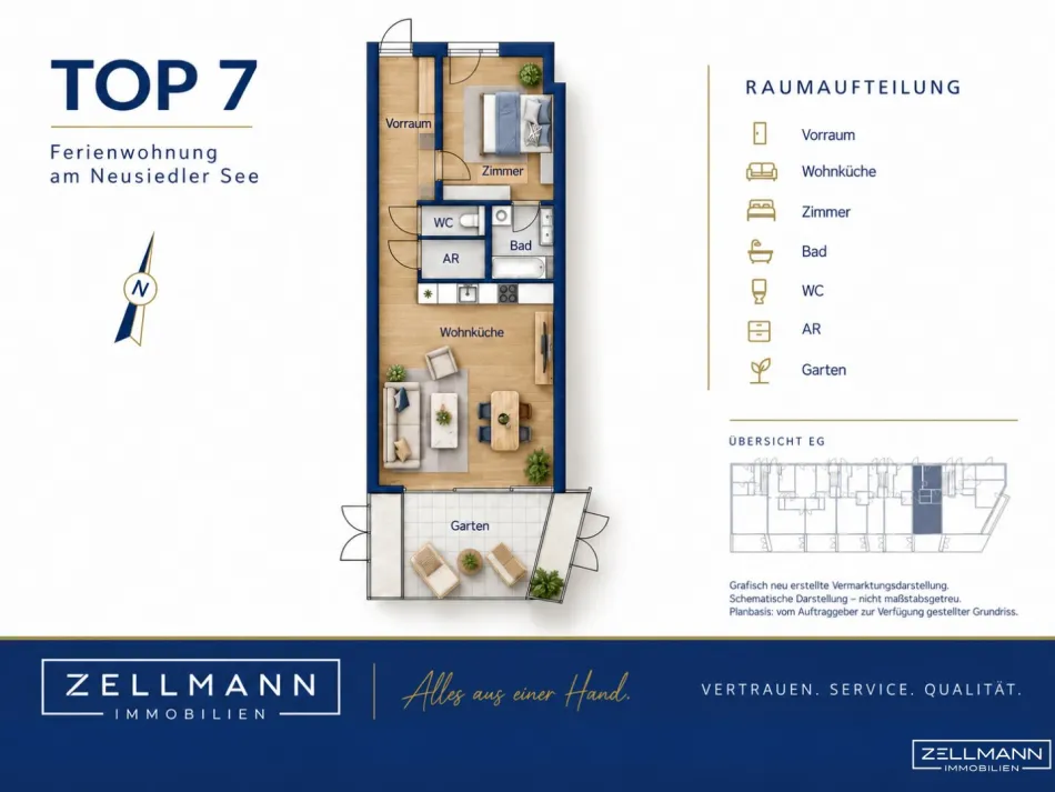 SEENSUCHT? Ihr Ferienglück mit Eigengarten am Neusiedler See! | ZELLMANN IMMOBILIEN - Bild