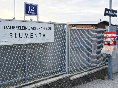 Zugang zur Gartenanlage