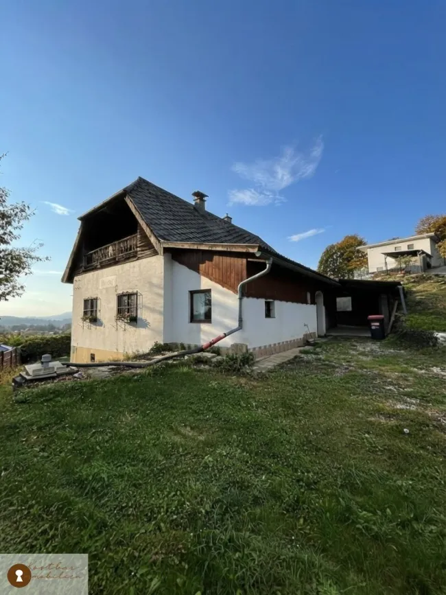 Verborgene Perle in Graz: Renovierungsbedürftiges Schmuckstück mit atemberaubendem Panorama in St. Veit ob Graz zu verkaufen! - Titelbild