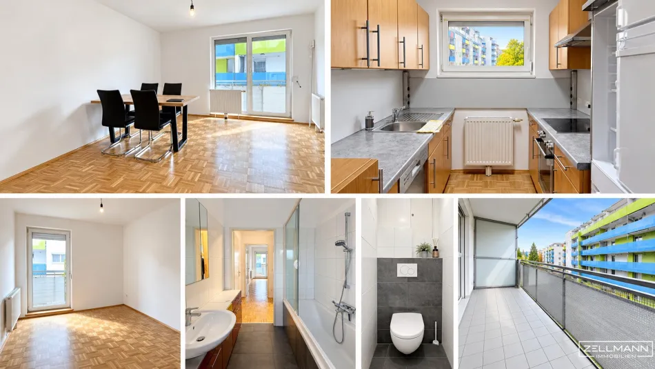 2 Zimmer, 11,71 m² Loggia & Tiefgarage – durchdacht wohnen nahe der U6 | ZELLMANN IMMOBILIEN - Titelbild
