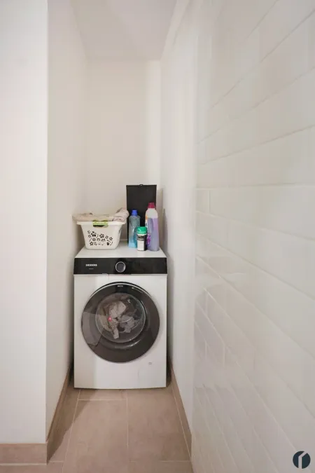 Waschmaschinenanschluss im Badezimmer