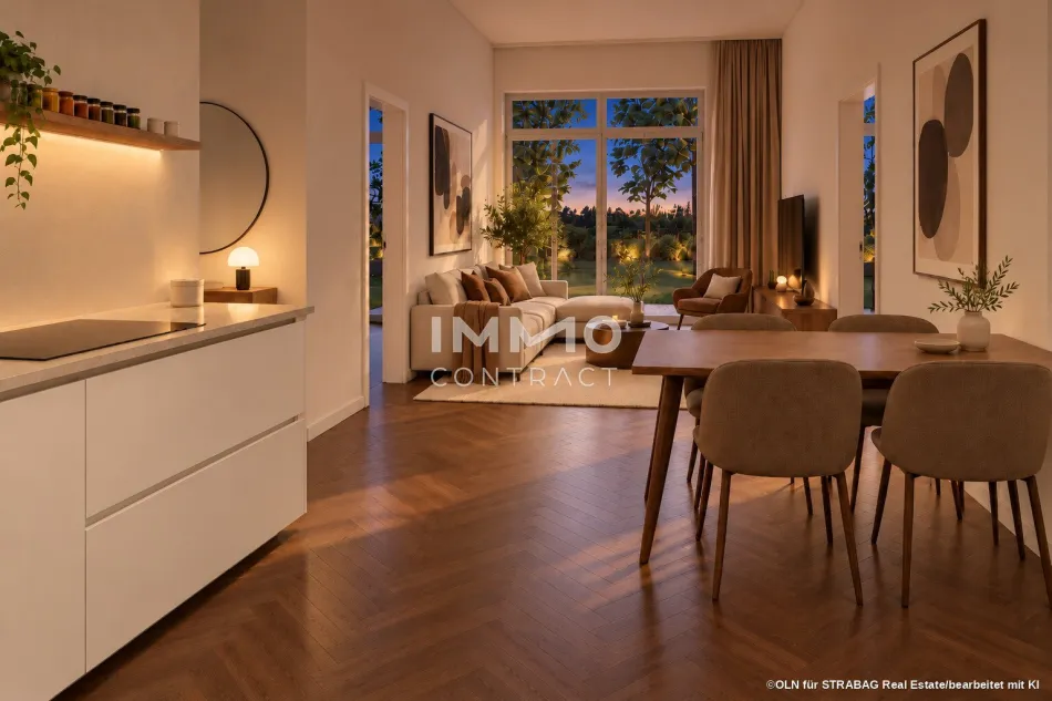 Hoch hinaus in Erlaa: Top-Neubau Erstbezug mit attraktivem Balkon (keine Provision) - Bild