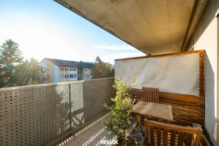 Heller Balkon