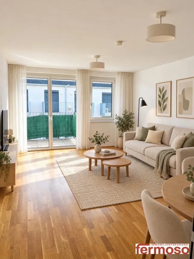 Moderne 2-Zimmer-Wohnung mit Balkon im 10. Bezirk - Titelbild