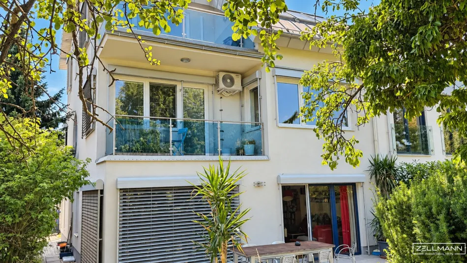 Hier hat Familienglück Platz! 3 durchdachte Wohnebenen, Traumgarten, Pool & Poolhaus | ZELLMANN IMMOBILIEN - Bild