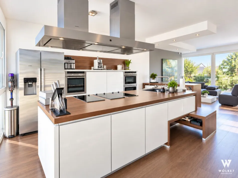 +++STYLISCH UND LUXURiÖS+++NÄHE WIEN | Hochwertiges Haus in Leopoldsdorf bei Wien | ca. 114,25 m2 Wohnfläche | Fußbodenheizung | Wärmepumpe | großzügiger Keller | Pooloption | 2 Terrassen - Bild