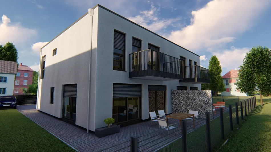 Katzelsdorf bei Wr. Neustadt - Doppelhaushälfte mit 4 Zimmern, Garten & 2 Parkplätze inklusive - Bild