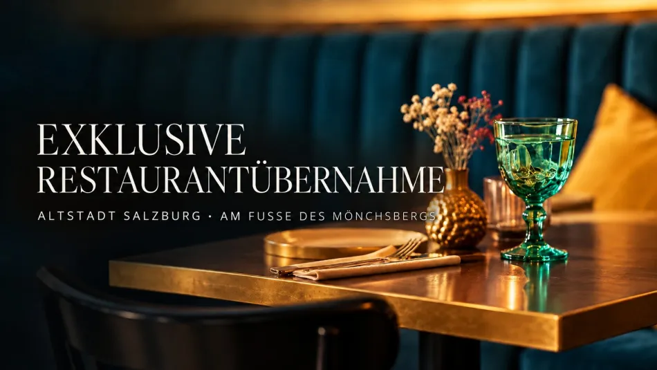 Exklusive Restaurantübernahme in Salzburg Altstadt – Toplage mit Gastgarten - Titelbild