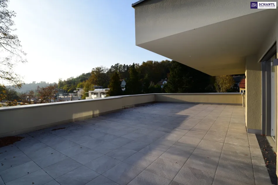 Exklusive Maisonette-Neubauwohnung in Graz-Mariatrost mit gigantisch großer Terrasse! PROVISIONSFREI! - Titelbild