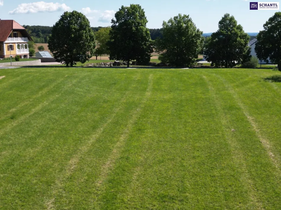 LUXUS-Grundstück in Traumlage!!!! Ein 3220m² großes, herrlich gelegenes Baugrundstück in 8271 Wagerberg! - Bild