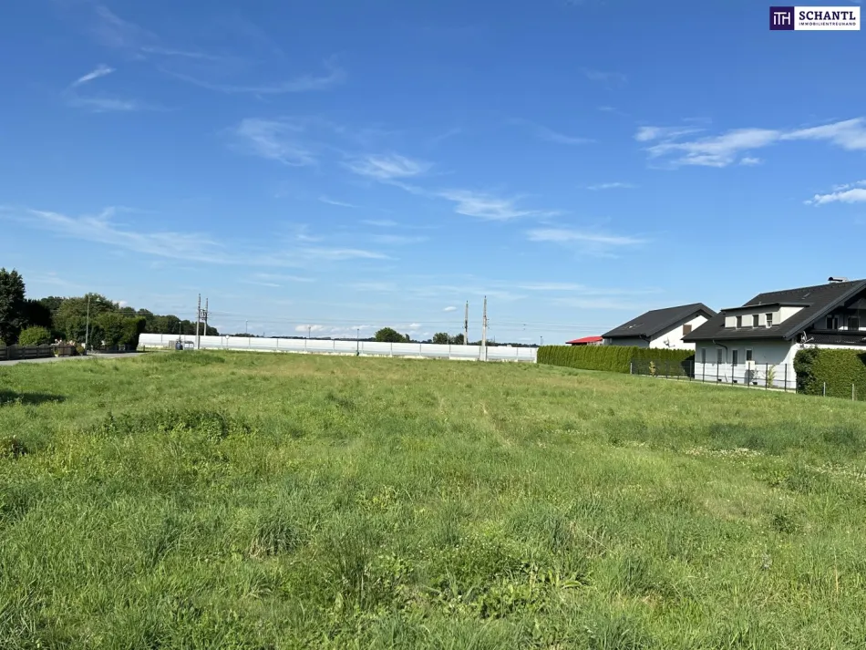 Top, ebenes Bauträgergrundstück mit BD 0,8 - Bebauungsplan vorhanden - gute Lage - Kaindorf - Leibnitz Nähe! - Titelbild
