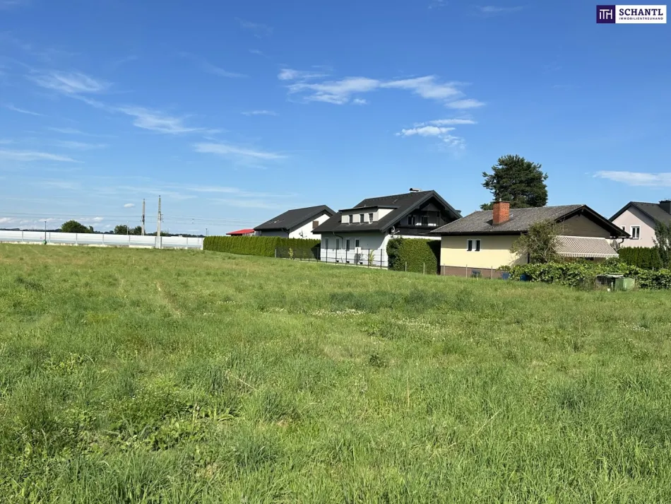 Top, ebenes Bauträgergrundstück mit BD 0,8 - Bebauungsplan vorhanden - gute Lage - Kaindorf - Leibnitz Nähe! - Bild