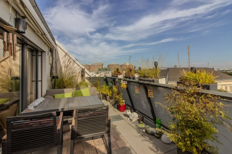 Exklusives Penthouse | Garage | Terrasse + Atrium | Klimatisiert - Titelbild