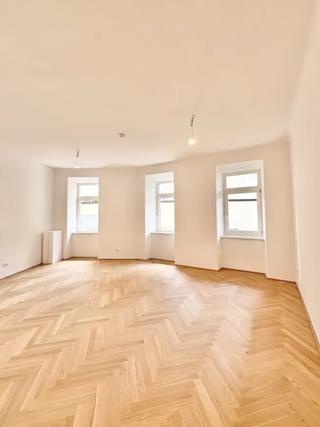 Hochwertige 3Zi Altbauwohnung mit Balkon im Erstbezug - Die Schokoladenfabrik - Titelbild