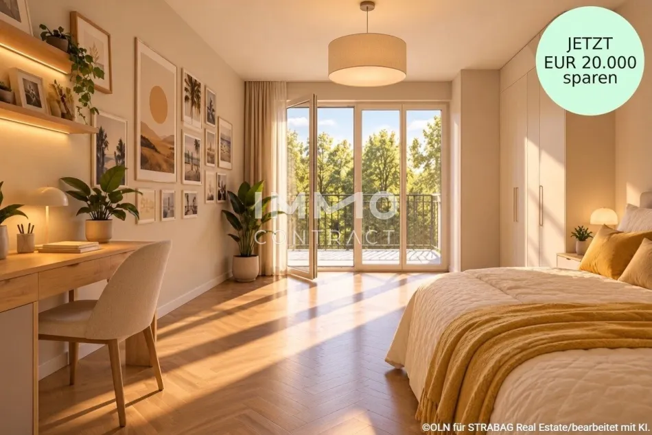 Eigengarten, viele Annehmlichkeiten im Gebäude und TOP-Infrastruktur: Jetzt Wohnung sichern! - Titelbild