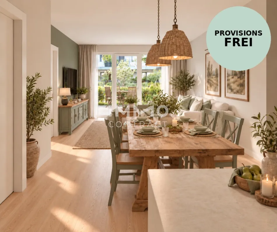MODERN UND IDYLLISCH: 3-ZIMMER-GARTENWOHNUNG VOR DEN TOREN WIENS - PROVISIONSFREIES NEUBAUPROJEKT - Titelbild