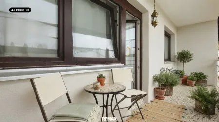 Loggia - Einrichtungsbeispiel