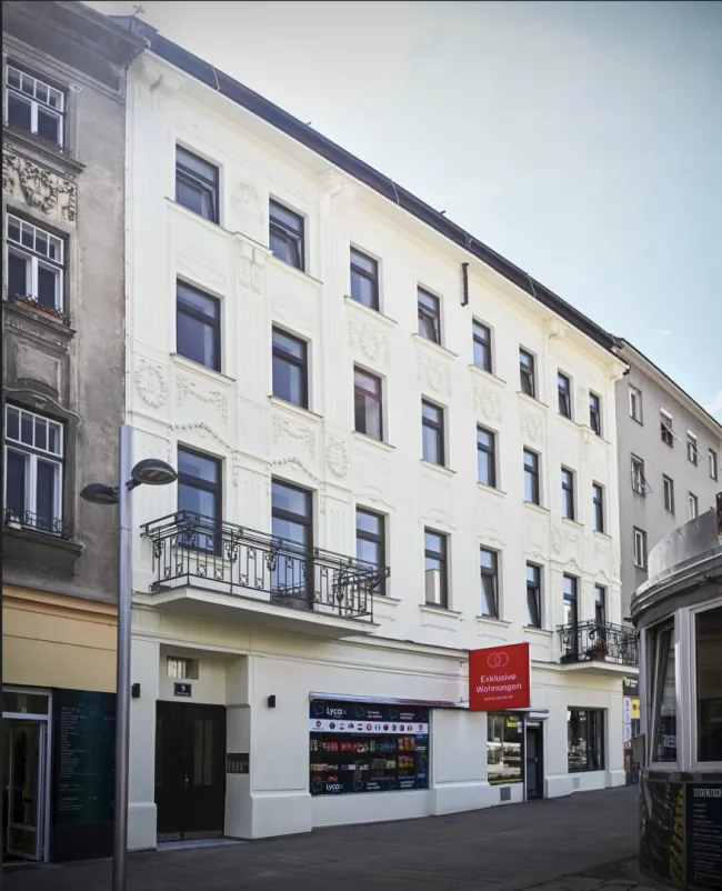 4 Zimmer DG Wohnung mit südseitigem Balkon im Erstbezug- DIE SCHOKOLADENFABRIK - Bild