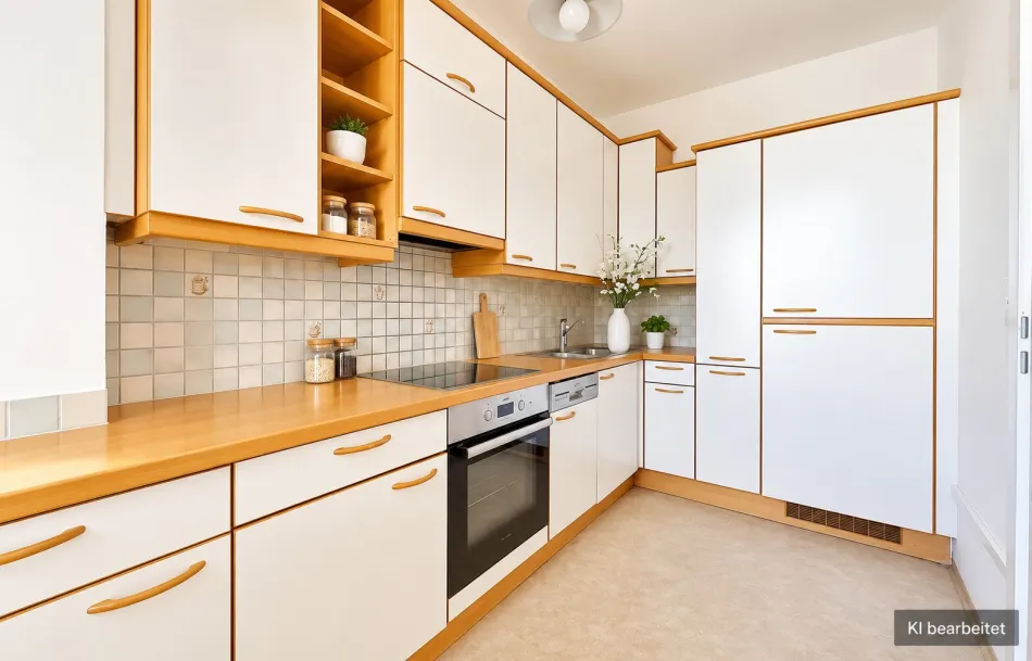 Helle 3-Zimmer-Wohnung mit Schlossbergblick & Tiefgarage - Bild