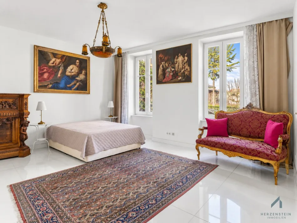 Wohnen mit Charakter: Stilvolle Altbau-Maisonette mit privatem Spa in Gersthof | Nur drei Wohnungen im Haus - Bild