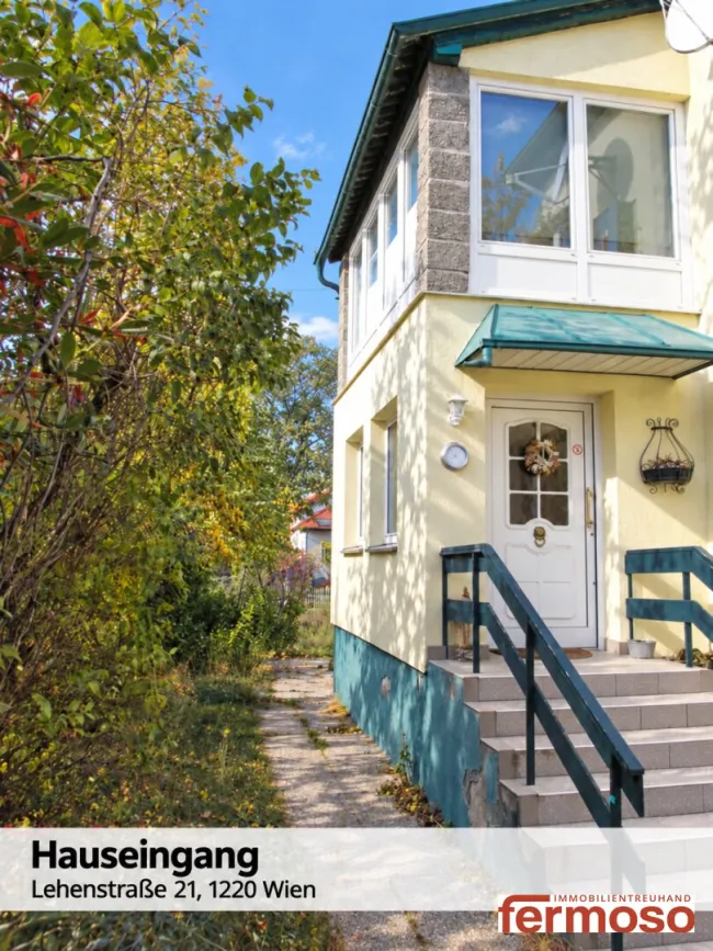 Familienglück in 1220 Wien: 7 Zimmer, Garten, Wintergarten & Garage um 750.000 € - Bild