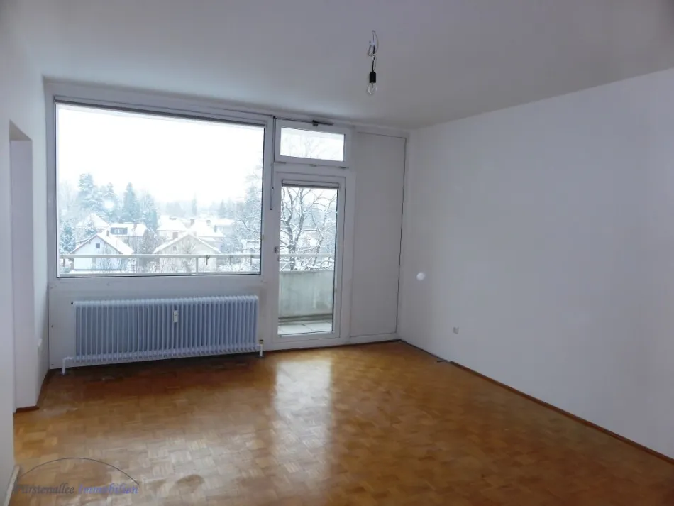 MIETE SALZBURG STADT - PARSCH: Helle 57 m² 2 Zimmer-Wohnung - inkl. 10 m² Süd-Loggia - Bild