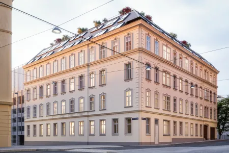 Erstbezug! 5 Zi. Altbauwohnung mit großer Aussenfläche im 2 OG - Rose Nine